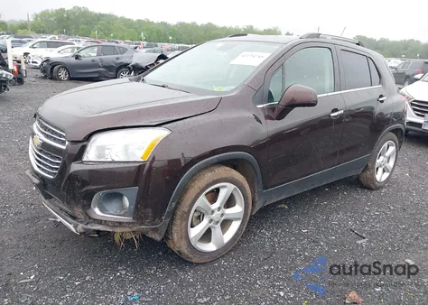 2016 Chevrolet Trax Ltz z USA, uszkodzony, nr VIN KL7CJMSB6GB705882